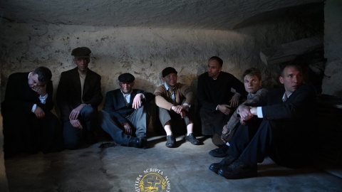 Kadry z planu zdjęciowego do filmu pt. „Medalik”/fot. Fundacja Ocalić-Pamięć