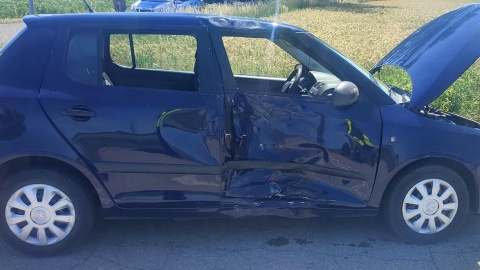 Śmiertelny wypadek motocyklisty pod Radziejowem/fot. KPP Radziejów
