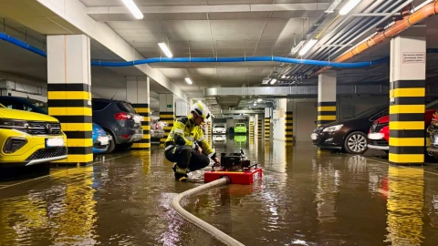 W regionie strażacy interweniowali 180 razy /fot. OSP Solec Kujawski