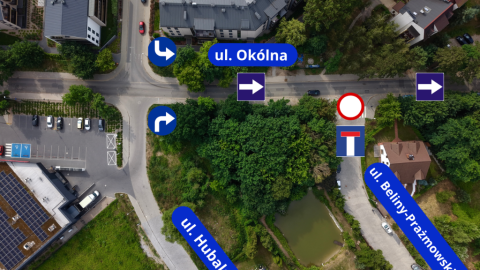 Duże zmiany w organizacji ruchu na lewobrzeżu w Toruniu/grafika torun.pl