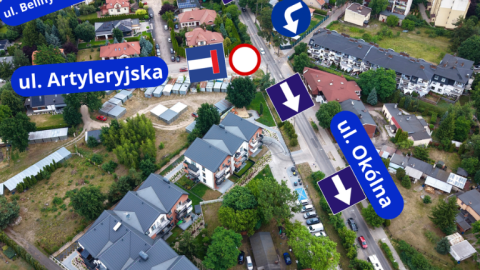Duże zmiany w organizacji ruchu na lewobrzeżu w Toruniu/grafika torun.pl