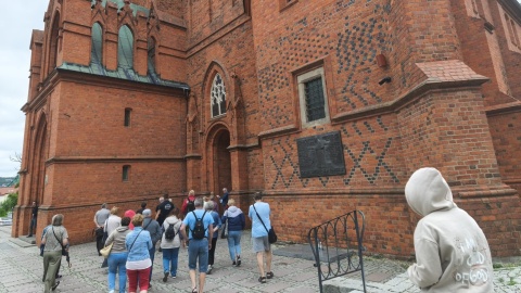 Spacery z przewodnikiem po Włocławku cieszą się popularnością od 20 lat /fot. Agnieszka Marszał