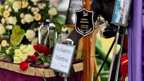 Pożegnanie naszego redakcyjnego kolegi - Roberta Erdmanna /fot. Izabela Langner