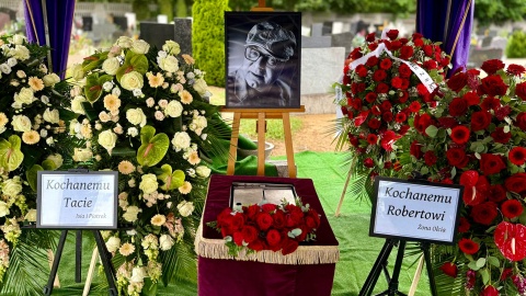 Pożegnanie naszego redakcyjnego kolegi - Roberta Erdmanna /fot. Izabela Langner