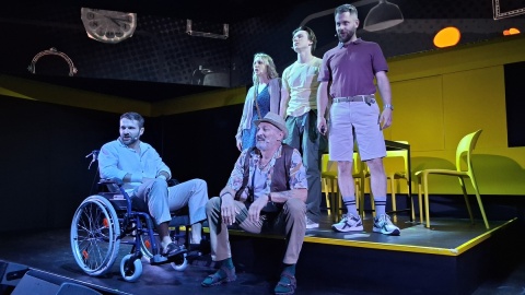 Próby do spektaklu „Mała Miss" w Teatrze Muzycznym w Toruniu/fot. Iwona Muszytowska-Rzeszotek