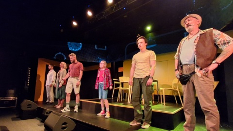 Próby do spektaklu „Mała Miss" w Teatrze Muzycznym w Toruniu/fot. Iwona Muszytowska-Rzeszotek