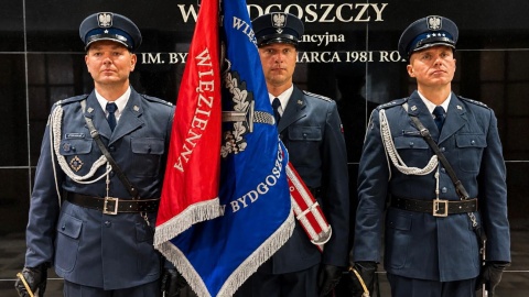 Służba więzienna świętowała w Bydgoszczy/fot. Izabela Langner
