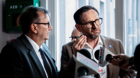 Daniel Obajtek w IKS Solino/fot. PAP/Agnieszka Bielecka