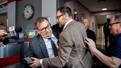 Daniel Obajtek w IKS Solino/fot. PAP/Agnieszka Bielecka