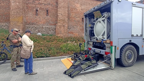 Na Bulwarze Filadelfijskim w Toruniu zorganizowano piknik policyjny/ Fot. Monika Kaczyńska