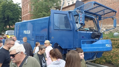 Na Bulwarze Filadelfijskim w Toruniu zorganizowano piknik policyjny/ Fot. Monika Kaczyńska
