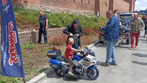 Na Bulwarze Filadelfijskim w Toruniu zorganizowano piknik policyjny/ Fot. Monika Kaczyńska