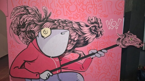 Street art w Galerii Wozownia w Toruniu można podziwiać do końca sierpnia/ Fot. Iwona Muszytowska-Rzeszotek