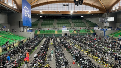 Enea Bydgoszcz Triathlon to pływanie, bieganie i kolarstwo /fot. Natasza Trzebuchowska