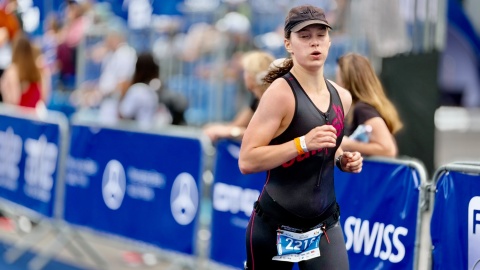 Enea Bydgoszcz Triathlon to pływanie, bieganie i kolarstwo /fot. Izabela Langner