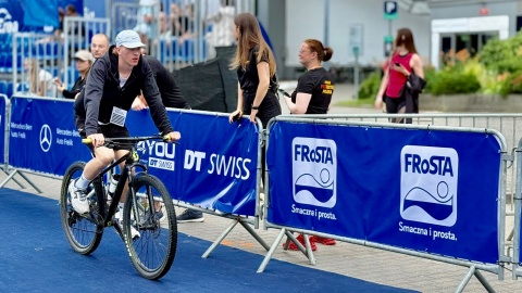 Enea Bydgoszcz Triathlon to pływanie, bieganie i kolarstwo /fot. Izabela Langner
