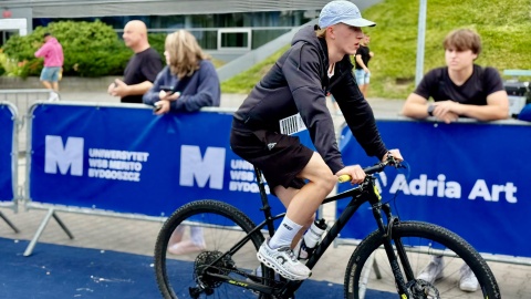 Enea Bydgoszcz Triathlon to pływanie, bieganie i kolarstwo /fot. Izabela Langner