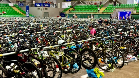 Enea Bydgoszcz Triathlon to pływanie, bieganie i kolarstwo /fot. Izabela Langner