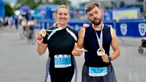 Enea Bydgoszcz Triathlon to pływanie, bieganie i kolarstwo /fot. Izabela Langner