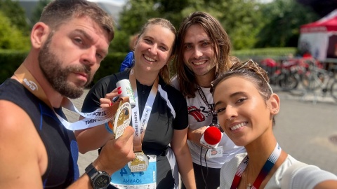 Enea Bydgoszcz Triathlon to pływanie, bieganie i kolarstwo /fot. Izabela Langner