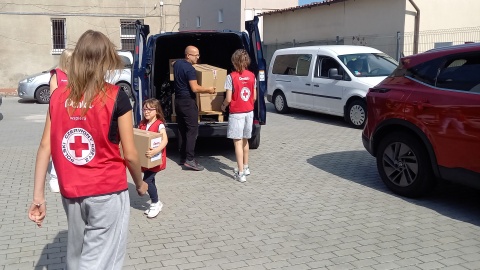 Akcja „Wyprawka dla Żaka” w PCK w Bydgoszczy/fot. Tatiana Adonis