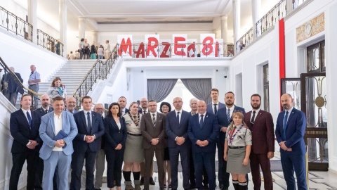 W Sejmie otwarto wystawę przypominającą o wydarzeniach Bydgoskiego Marca 81 /fot. IPN