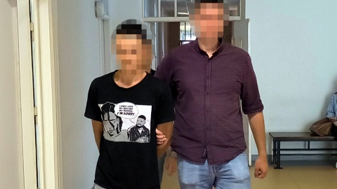 23-letni obywatel Ukrainy został zatrzymany w Bydgoszczy/fot. materiały policji