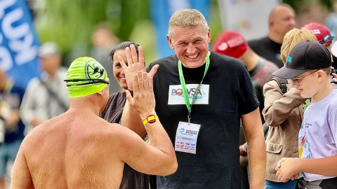 Pływacy z całego kraju stawili się na starcie imprezy 24H Bydgoszcz Open Water Swimming 2026. Ostatecznie ją odwołano/ Fot. Izabela Langner