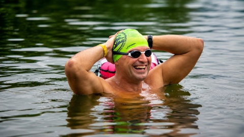 Pływacy z całego kraju stawili się na starcie imprezy 24H Bydgoszcz Open Water Swimming 2026. Ostatecznie ją odwołano/ Fot. Izabela Langner