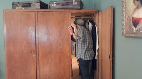 Szczególny Pokój Zagadek, rodzaj escape roomu przygotowało Centrum Edukacji Muzealnej Muzeum Okręgowego na Wyspie Młyńskiej w Bydgoszczy/fot. Bogumiła Wresiło