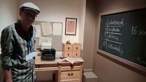 Szczególny Pokój Zagadek, rodzaj escape roomu przygotowało Centrum Edukacji Muzealnej Muzeum Okręgowego na Wyspie Młyńskiej w Bydgoszczy/fot. Bogumiła Wresiło