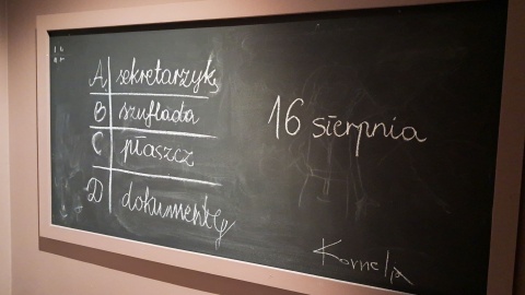 Szczególny Pokój Zagadek, rodzaj escape roomu przygotowało Centrum Edukacji Muzealnej Muzeum Okręgowego na Wyspie Młyńskiej w Bydgoszczy/fot. Bogumiła Wresiło