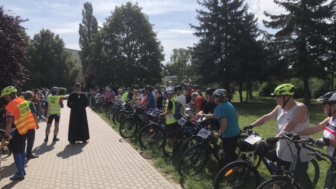 7. Rajd Rowerowy Opiekuna Podróżników na bydgoskim Błoniu. / Fot. Jarosław Wieprzycki