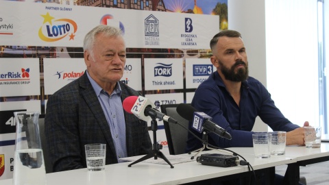 W konferencji wzięli udział prezes PZLAM Wacław Krankowski (z lewej) i Krzysztof Struski (z prawej)/fot. Patryk Głowacki