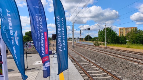 Dwa nowe perony o nazwie Bydgoszcz-Stary Fordon będą dostępne dla pasażerów pociągów, dzięki położeniu dodatkowych torów między Kowalewem Pomorskim a stacją Bydgoszcz Wschód/ Fot. Bartosz Nawrocki
