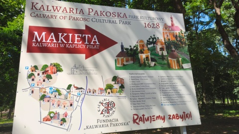 Tak prezentuje się Kalwaria Pakoska. / Fot. Agnieszka Marszał
