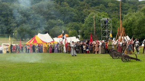 Tłumy na Jarmarku Cysterskim w Koronowie/ Fot. Natasza Trzebuchowska