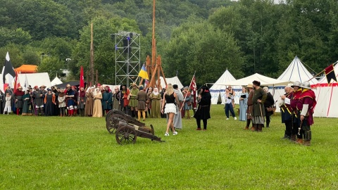 Tłumy na Jarmarku Cysterskim w Koronowie/ Fot. Natasza Trzebuchowska