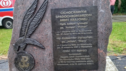 Moment wybuchu powstania uczczono także we Włocławku/ Fot. Marek Ledwosiński