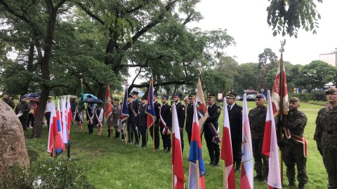 W uroczystości w Bydgoszczy wzięli udział m.in. wicemarszałek województwa kujawsko-pomorskiego Zbigniew Ostrowski i prezydent Bydgoszcz Rafał Bruski/Fot. Jarosław Wieprzycki