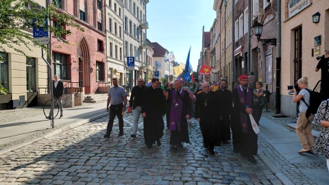 Z Torunia wyruszyła 48. Piesza Pielgrzymka na Jasną Górę/fot. Michał Zaręba