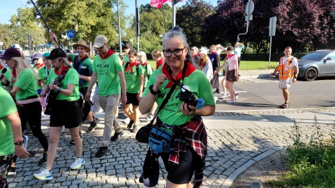 Z Torunia wyruszyła 48. Piesza Pielgrzymka na Jasną Górę/fot. Michał Zaręba