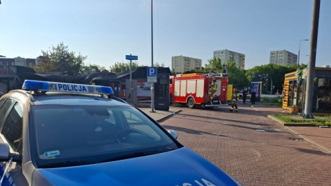 Spłonęły sklepy, apteka i inne okoliczne lokale/fot. Magdalena Gill