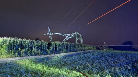 Przez region przeszła wichura/fot. Ochotnicza Straż Pożarna w Lipnie