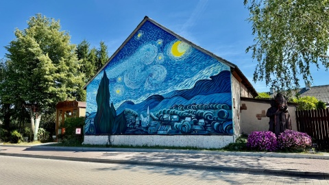 Polskie Radio PiK na Van Gogh Festival" w Brzózkach koło Szubina. /fot. Izabela Langner