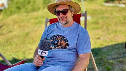Polskie Radio PiK na Van Gogh Festival" w Brzózkach koło Szubina. /fot. Izabela Langner
