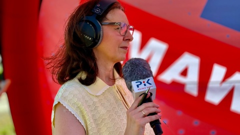 Polskie Radio PiK na Van Gogh Festival" w Brzózkach koło Szubina. /fot. Izabela Langner