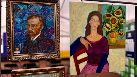 Polskie Radio PiK na Van Gogh Festival" w Brzózkach koło Szubina. /fot. Izabela Langner