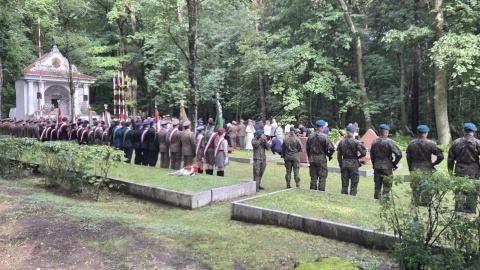 Mieszkańcy Brodnicy upamiętnili bohaterów bitwy polsko-bolszewickej. /fot. Mariusz Luda