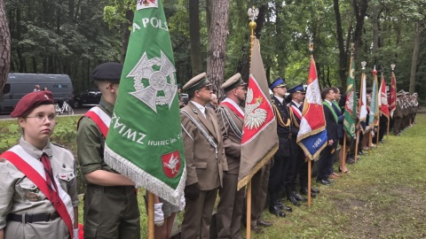 Mieszkańcy Brodnicy upamiętnili bohaterów bitwy polsko-bolszewickej. /fot. Mariusz Luda